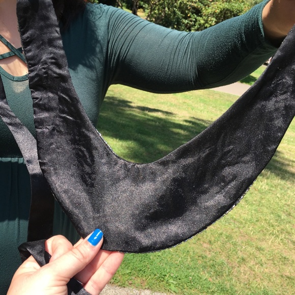 Removable Beaded Dress Collar - Picture 4 of 4